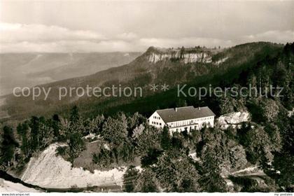 43495396 Balingen Berghotel Lochen Fliegeraufnahme Balingen