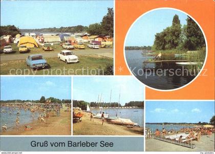 72157391 Barleben Camping am Barleber See Strand Teilansichten