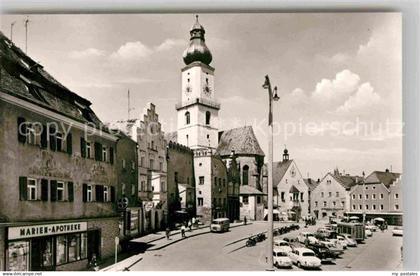 42669764 Cham Oberpfalz Marktplatz Kirche Cham Oberpfalz