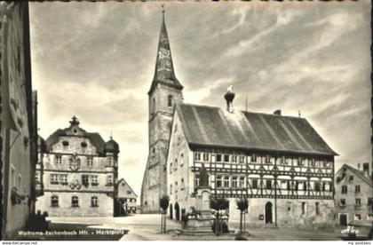 70081419 Wolframs-Eschenbach Wolframs-Eschenbach Marktplatz x 1954 Wolframs-Esch