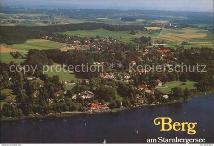 72103587 Berg Starnberg Fliegeraufnahme Berg