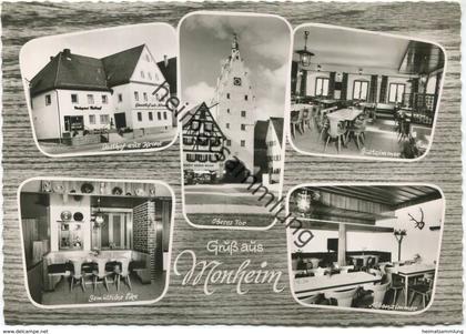 Monheim - Gasthof Zur Krone - Foto-AK Grossformat - Verlag Killmayer Donauwörth