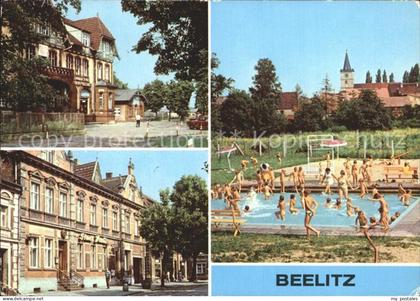 72353758 Beelitz Mark Einkaufszentrum der BHG HO Gaststaette Stadtbad Beelitz