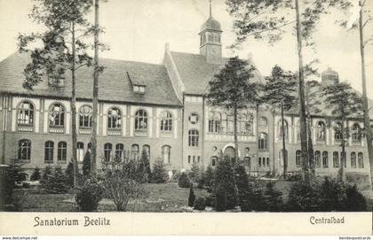 BEELITZ, Sanatorium Centralbad (1910s) AK