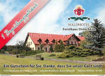 73716455 Belgern Elbe Waldhotel Forsthaus Droeschkau Belgern Elbe