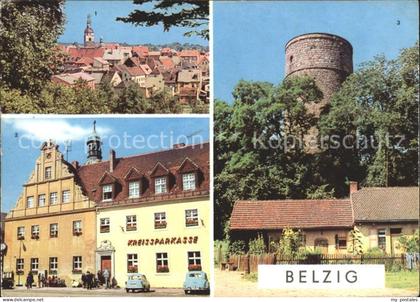 72132916 Belzig Markt Wehrturm Burghof  Belzig