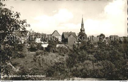 72066503 Bergneustadt Ortsansicht mit Kirche Bergneustadt