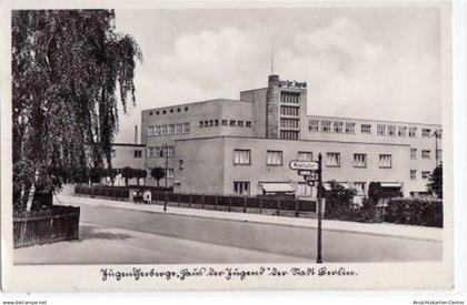 39043482 - Berlin Neukoelln mit Jugendherberge  Haus der Jugend  gelaufen von 1938. Gute Erhaltung.