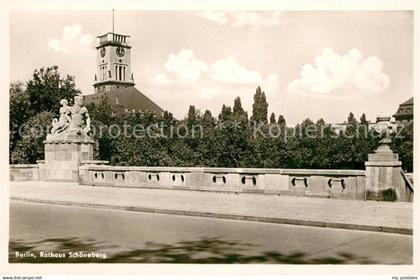 43120527 Schoeneberg Berlin Bruecke Rathaus Berlin Schoeneberg