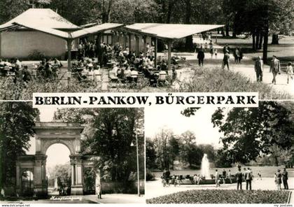 43372241 Pankow Haupteingang Buergerpark Fontaene Gaststaette Pankow