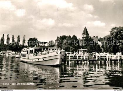 43372296 Tegel Strandschloss Bootsanleger Fahrgastschiff Tegel