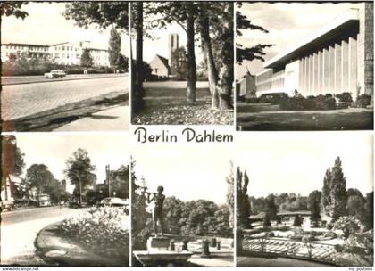 70114218 Dahlem Berlin Dahlem Berlin o 1962