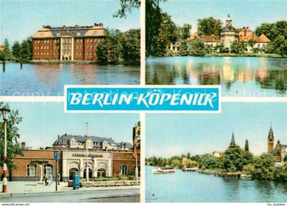 72997155 Koepenick Schloss S Bahnhof Schlosskapelle Ortsblick Koepenick