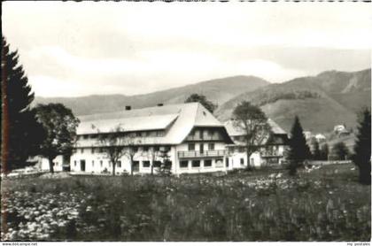 70106272 Bernau Schwarzwald Bernau Schwarzwald Gasthof x 1960 Bernau