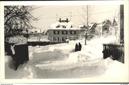 Bernsbach Teilansicht Winteridyll