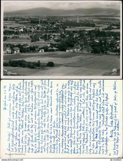 Ansichtskarte Bertsdorf-Hörnitz Blick auf die Stadt 1932