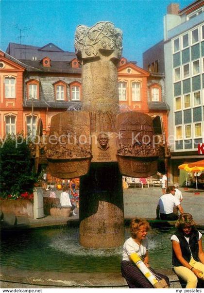 73181268 Bingen Rhein Weinbrunnen Bingen Rhein