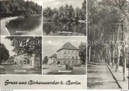 72331461 Birkenwerder Boddensee Moenchsee Hauptpostamt  Birkenwerder