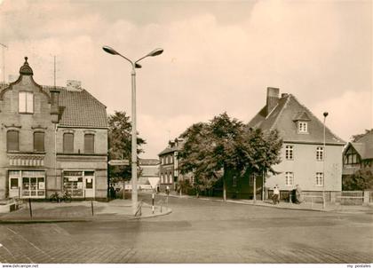 Wolfen Bitterfeld  Leipziger Strasse Ecke Bahnhofstrasse