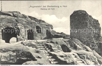 Blankenburg Harz Regenstein Oberburg Turm