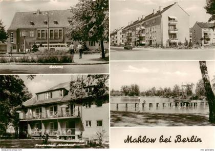 73890497 Mahlow Blankenfelde-Mahlow Bahnhof Krankenhaus Waldhaus Ortspartie