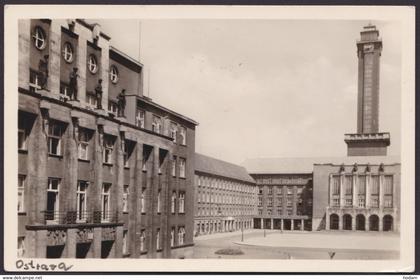 "Ostrava", Fotokarte, 1950 gelaufen