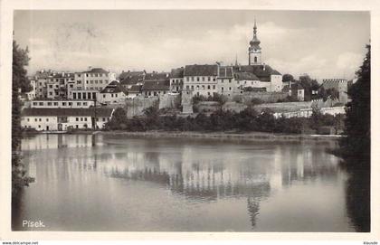 Pisek - Panorama Deutsche Dienstpost Böhmen und Mähren