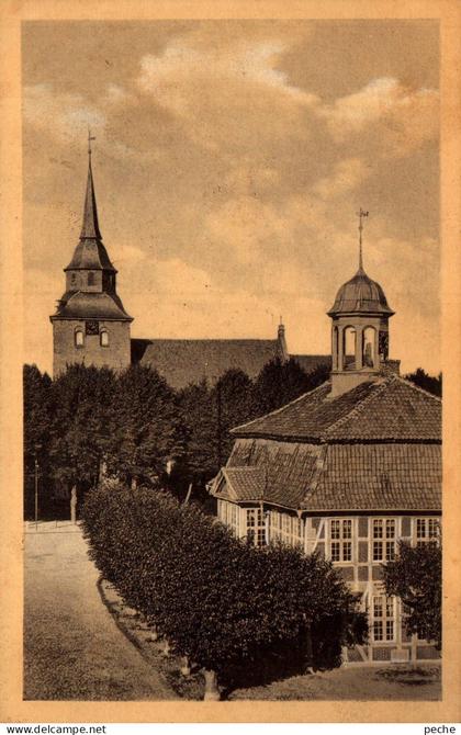 N°1380 V -cpa Boizenburg -kirch und Rathaus-
