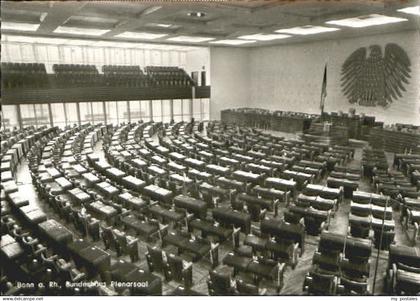 70090151 Bonn Rhein Bonn Bundeshaus Plenarsaal