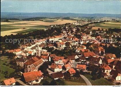 71935017 Bonndorf Schwarzwald Fliegeraufnahme Bonndorf