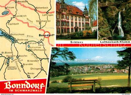 73271794 Bonndorf Schwarzwald Schloss Lothenbach Klamm Panorama Bonndorf Schwarz