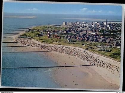 70669462 Borkum Nordseebad Borkum Fliegeraufnahme * Borkum