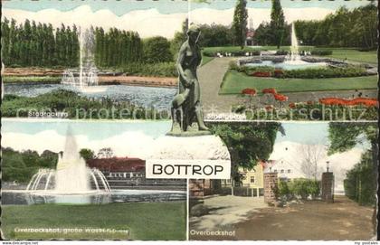 71944029 Bottrop Stadtgarten Wasserspiele Overbeckshof Skulptur Bottrop