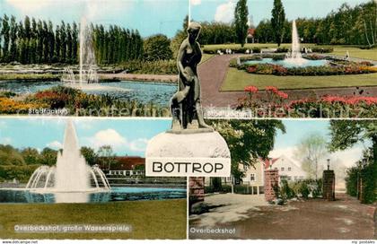 73691786 Bottrop Stadtgarten Wasserspiele Overbeckshof Statue Bottrop