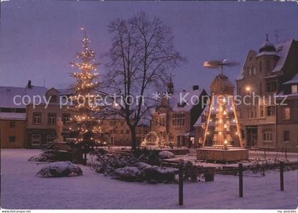 72038834 Brand-Erbisdorf Weihnachtsstimmung am Rathausplatz Brand-Erbisdorf