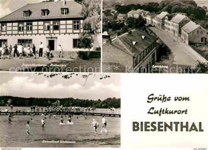 72703509 Biesenthal-Bernau Jugendherberge Hallmuehle Schlossberg Strandbad Wirch
