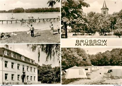 73888510 Bruessow Uckermark Freibad am Bruessower See Karl Liebknecht Platz Poly