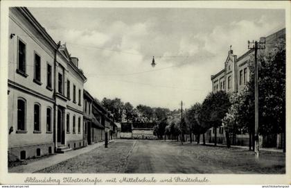 CPA Altlandsberg in der Mark, Klosterstraße, Mittelschule, Stadtschule