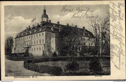 CPA Sonnewalde in der Niederlausitz, Schloss