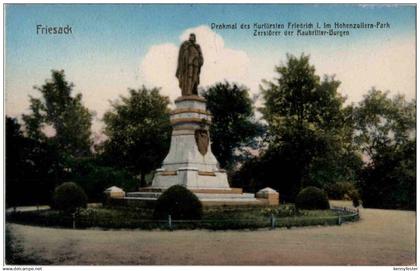 Friesack - Denkmal des Kurfürsten Friedrich I