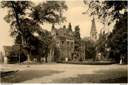 Zeuthen/Mark,, Blick zum Rathaus