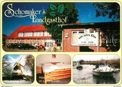 73717213 Elm Bremervoerde Schomakers Landgasthof Windmuehle Elm Hotelzimmer im L