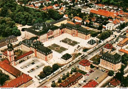 73648273 Bruchsal Schloss Fliegeraufnahme