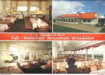 72379281 Brunsbuettel Cafe Restaurant Strandhalle Brunsbuettel