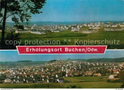 73155515 Buchen Odenwald Gesamtansichten Erholungsort Buchen Odenwald
