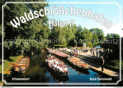 72950533 Burg Spreewald Waldschloesschenhafen  Burg Spreewald