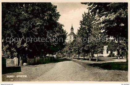 73819296 Burg Spreewald Baumallee Kirche Burg Spreewald