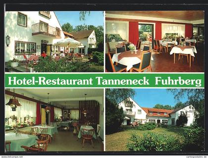 AK Burgwedel-Fuhrberg, Hotel-Restaurant Tanneneck, Innenansichten