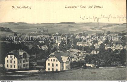 42584930 Burkhardtsdorf Totalansicht Mittel und Oberdorf Burkhardtsdorf