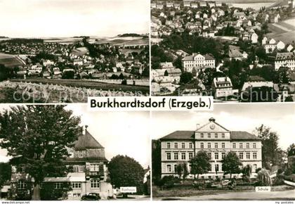43347505 Burkhardtsdorf Rathaus Schule Stadtpanorama Burkhardtsdorf